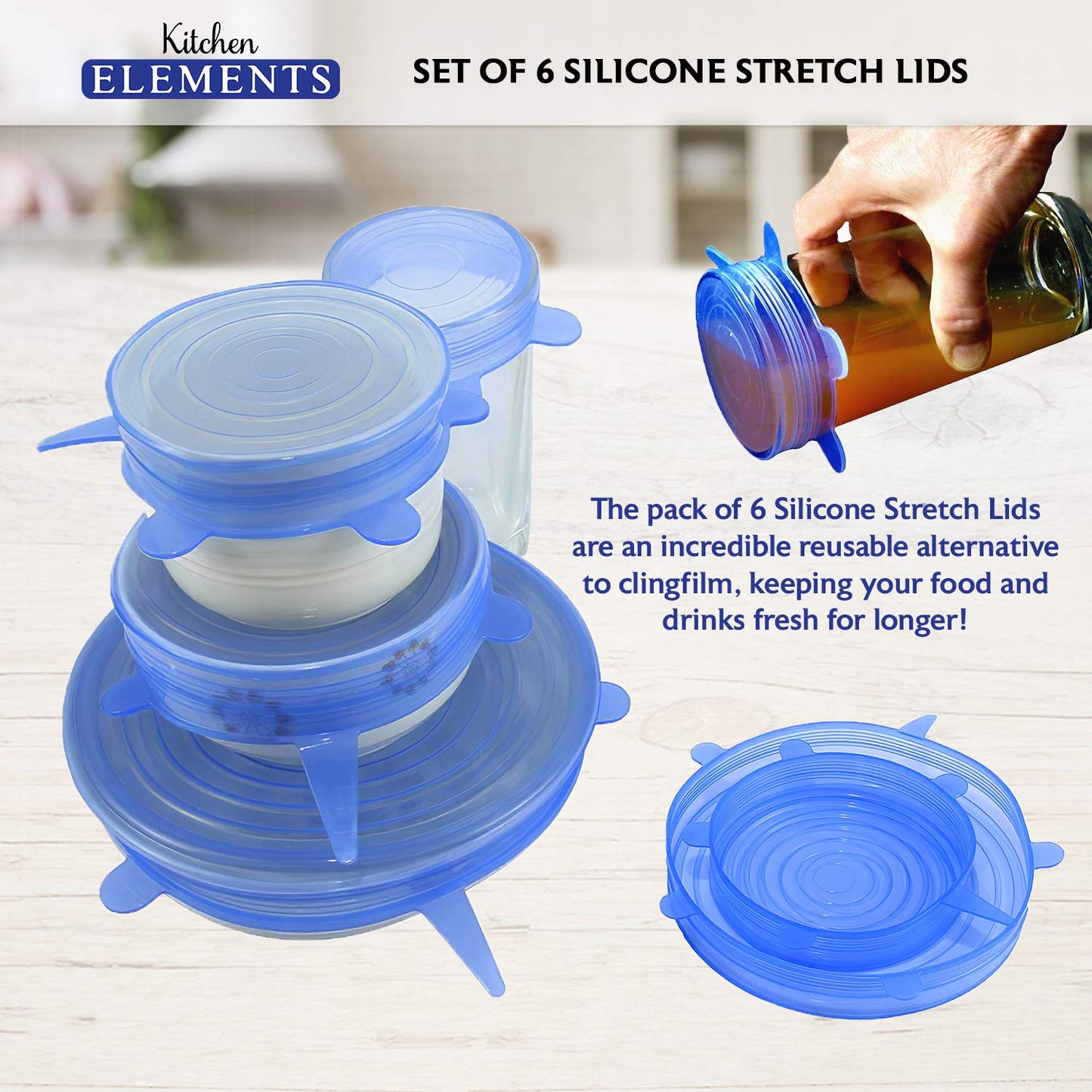 - Silicone Kitchen Utensils Set for Cooking & Baking | 10 Pieces| Free Set of Silicone Stretch Lids -