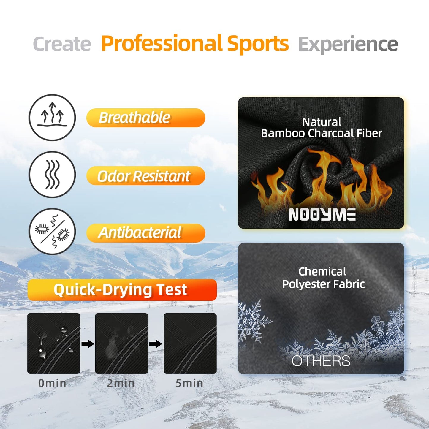 - NOOYME Thermal Underwear -