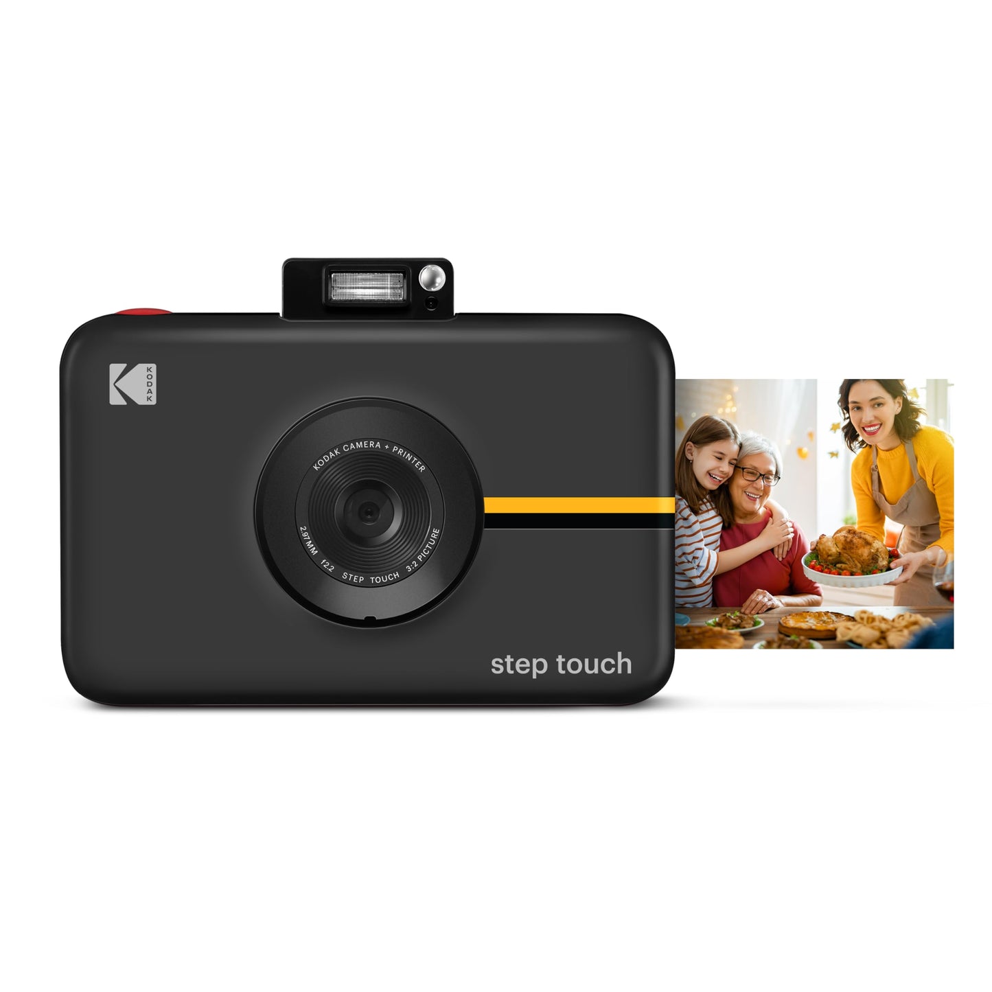 - KODAK Step Touch Instant Camera | 3.5 Inch LCD Touchscreen Display -