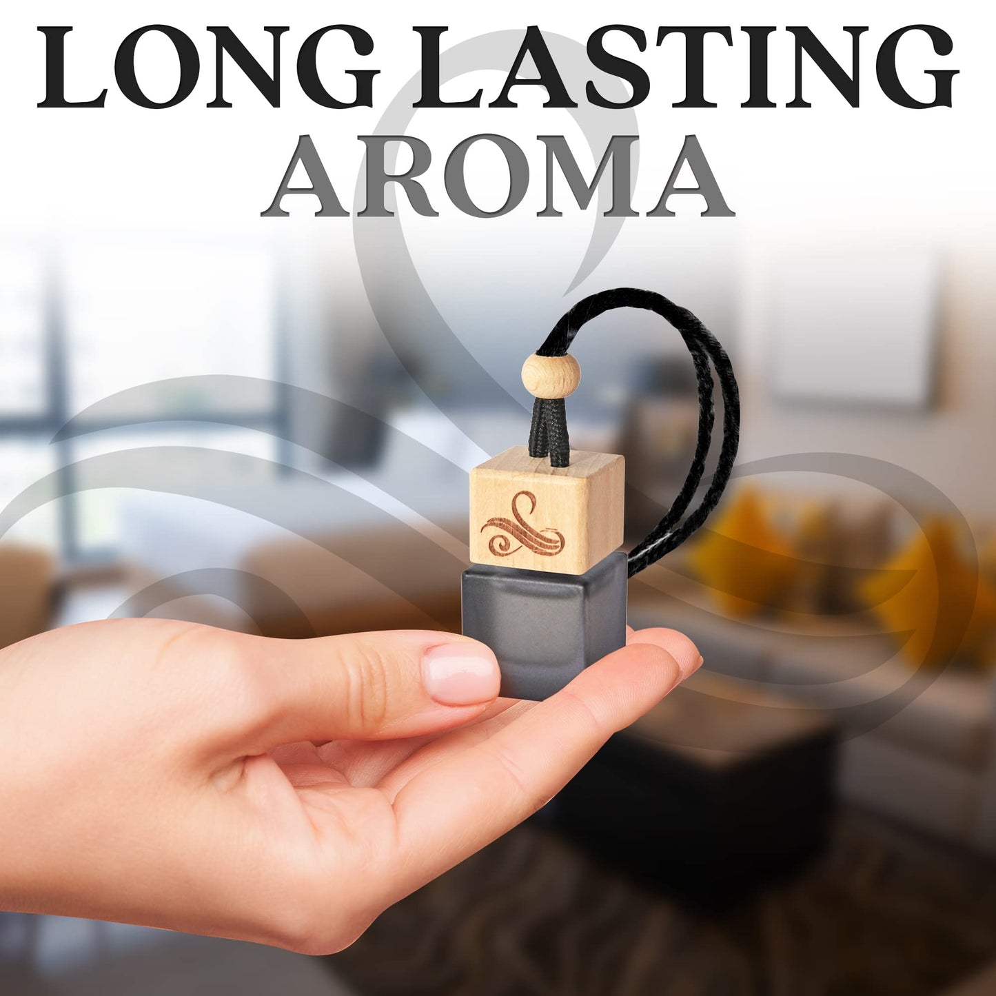 Creed Car Air Freshener for Men | Aventos Perfume Inspired Car Fragrances | Strong Car Freshener with Car Odour Eliminator Technology | Creed Air Freshener Car | GREED Car Scent by Perfa