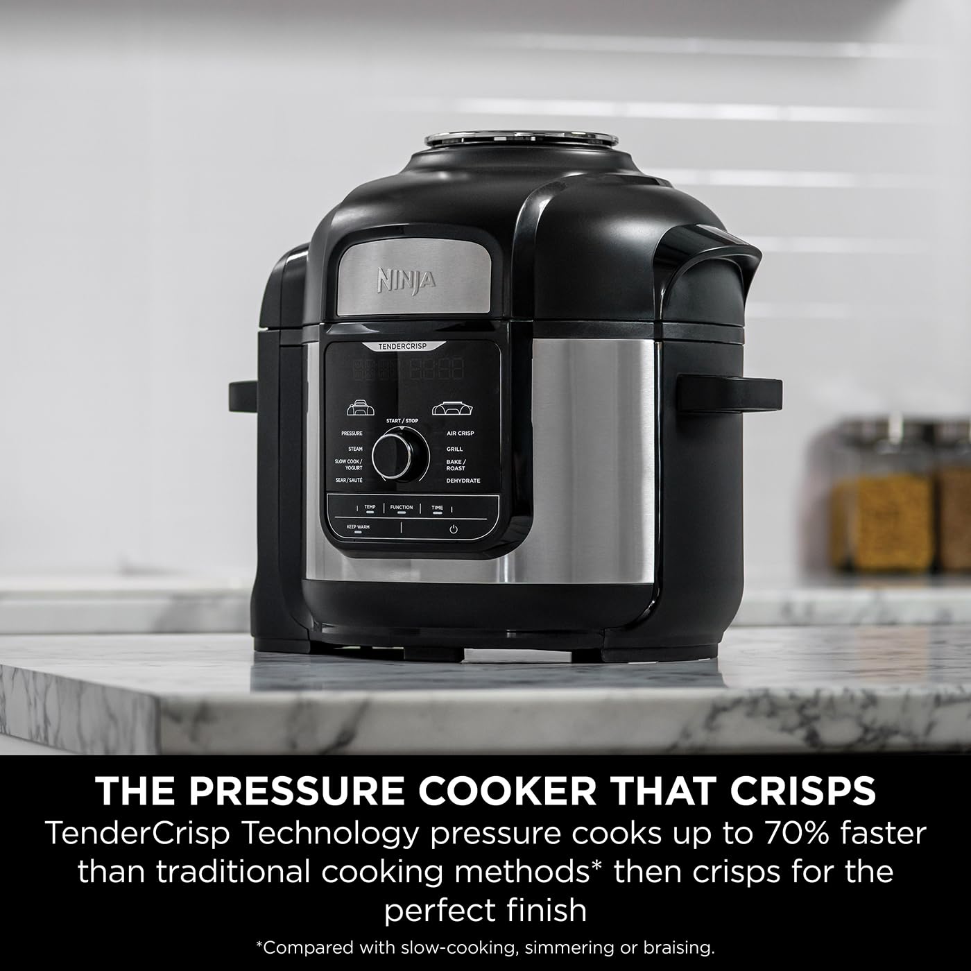 - Ninja Foodi MAX Multi Cooker | 7.5L with 9 Cooking Functions -