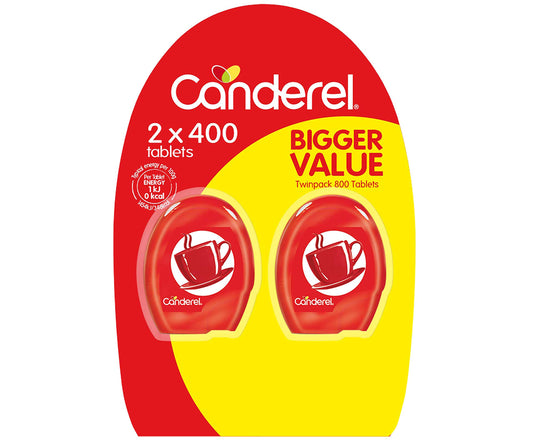Canderel Sweetener Zero Calorie Tablets VALUE PACK, 800 Tablets