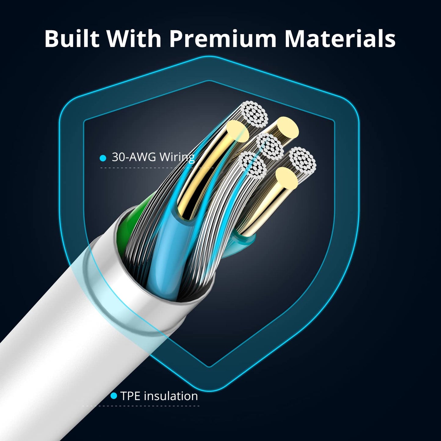 - USB C to Lightning Cable 1M -