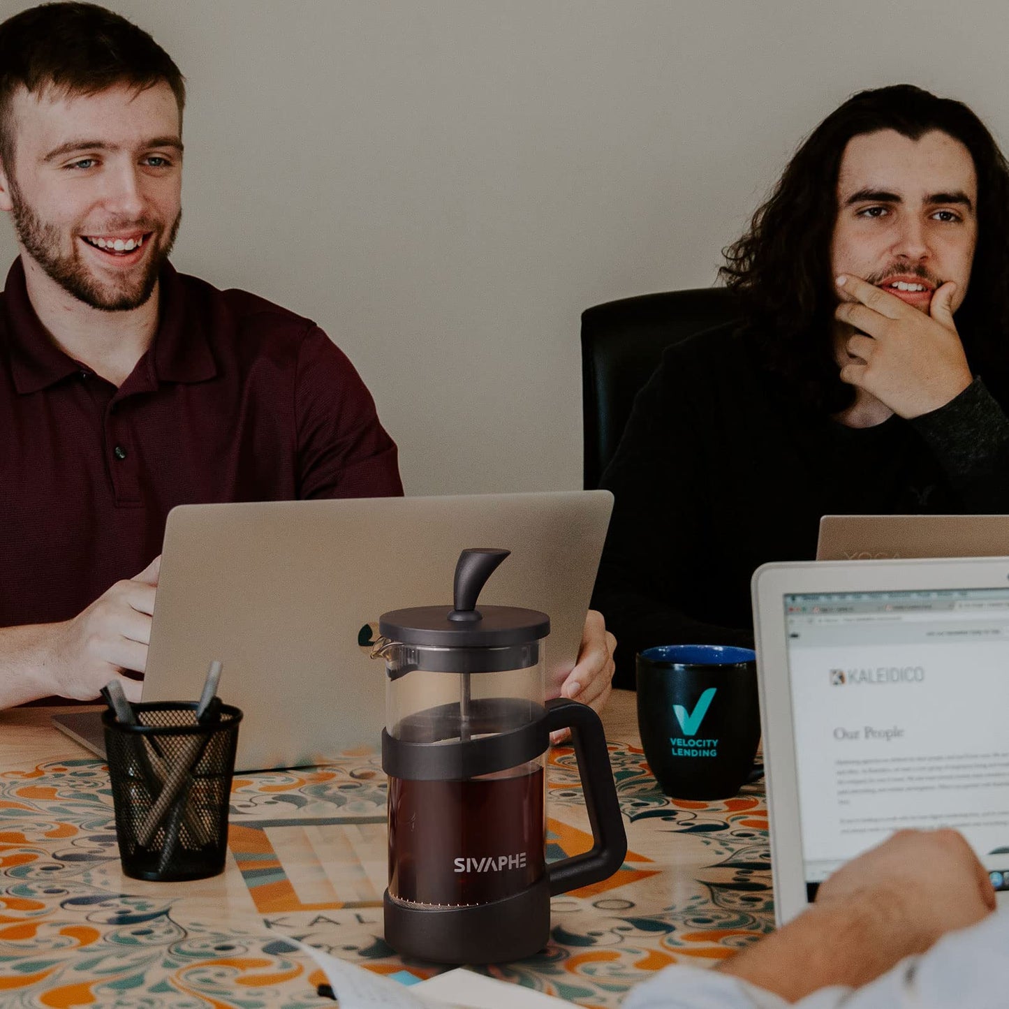 - Sivaphe French Press Coffee Maker 350ml | Cafetiere Coffee Plunger Black 12oz 1-2 Cup -