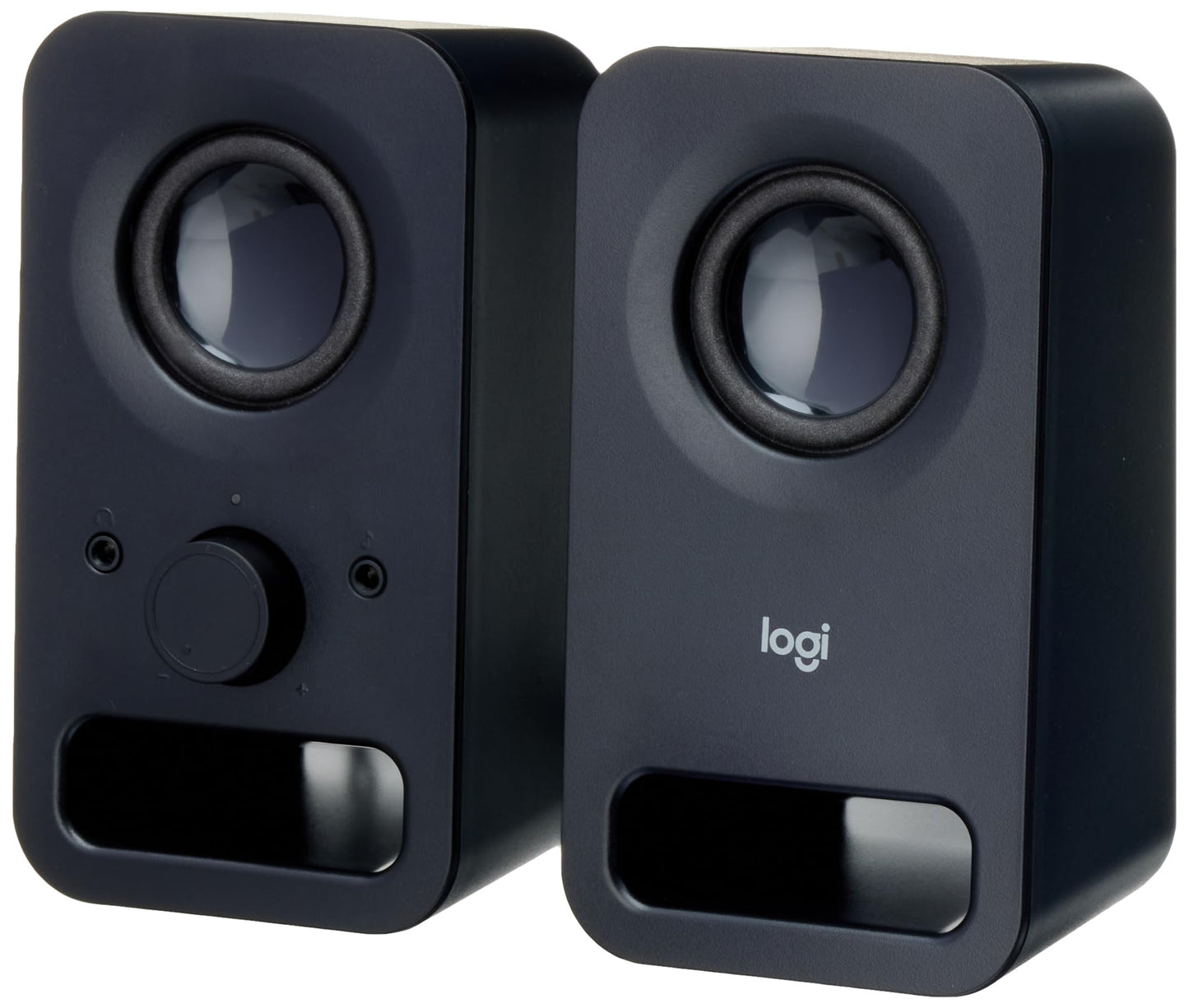 - Logitech Z150 PC Speaker | Stereo Sound | 2 Speakers | 6 Watts Peak Power -