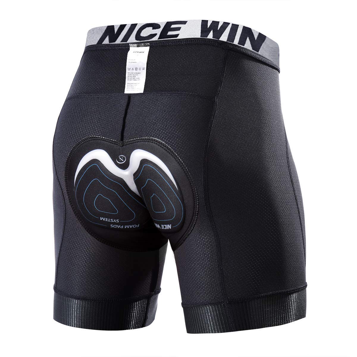- NICEWIN Men’s Cycling Underwear | 3D Padded Compression Shorts -