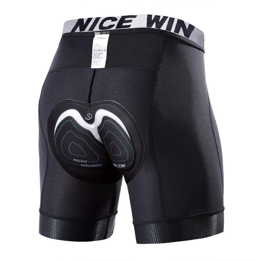 - NICEWIN Men’s Cycling Underwear | 3D Padded Compression Shorts -