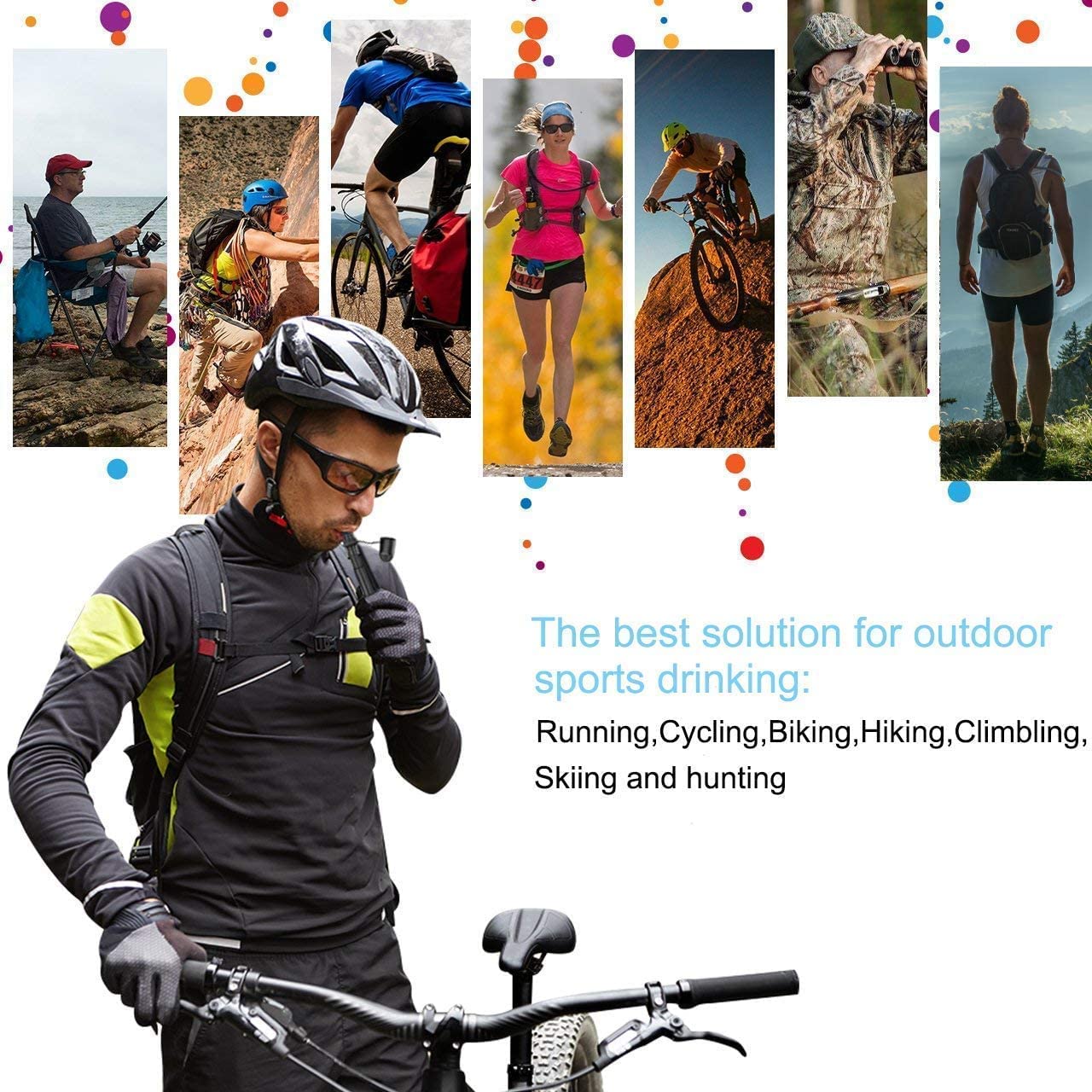 - Hydration Bladder 2 Liter Leak Proof Water Reservoir | Military Water Storage Bladder Bag -