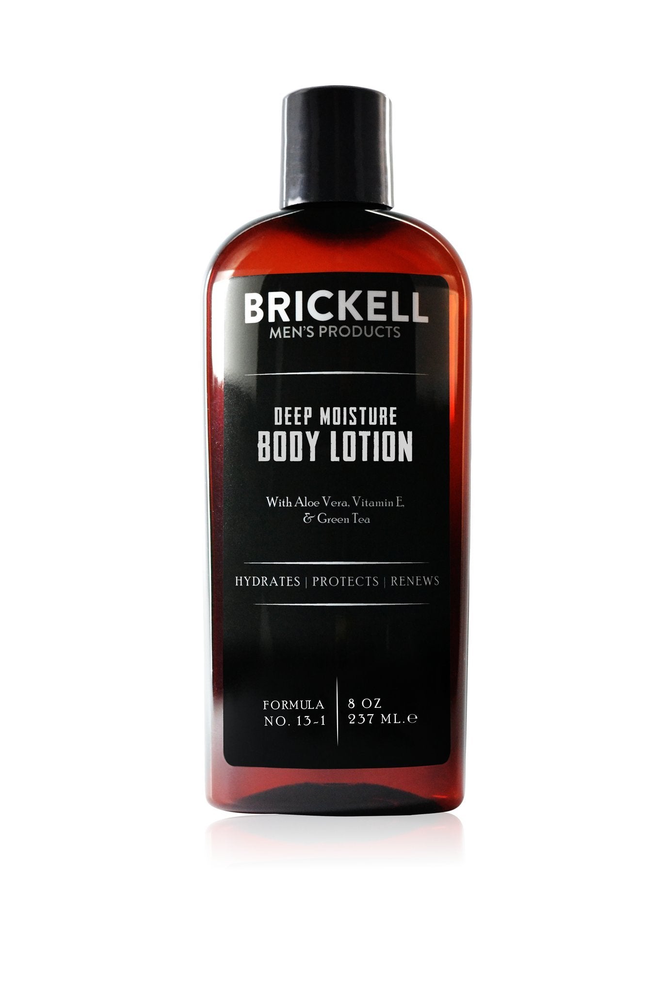Brickell Men's Deep Moisture Body Lotion for Men, Natural and Organic Protects and Hydrates Dry Skin, 237 ml, Scented…
