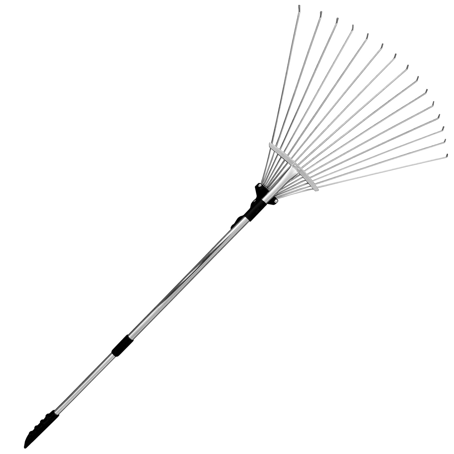 - TABOR TOOLS | J16E Telescopic Metal Rake | 60 cm long | Adjustable Folding -