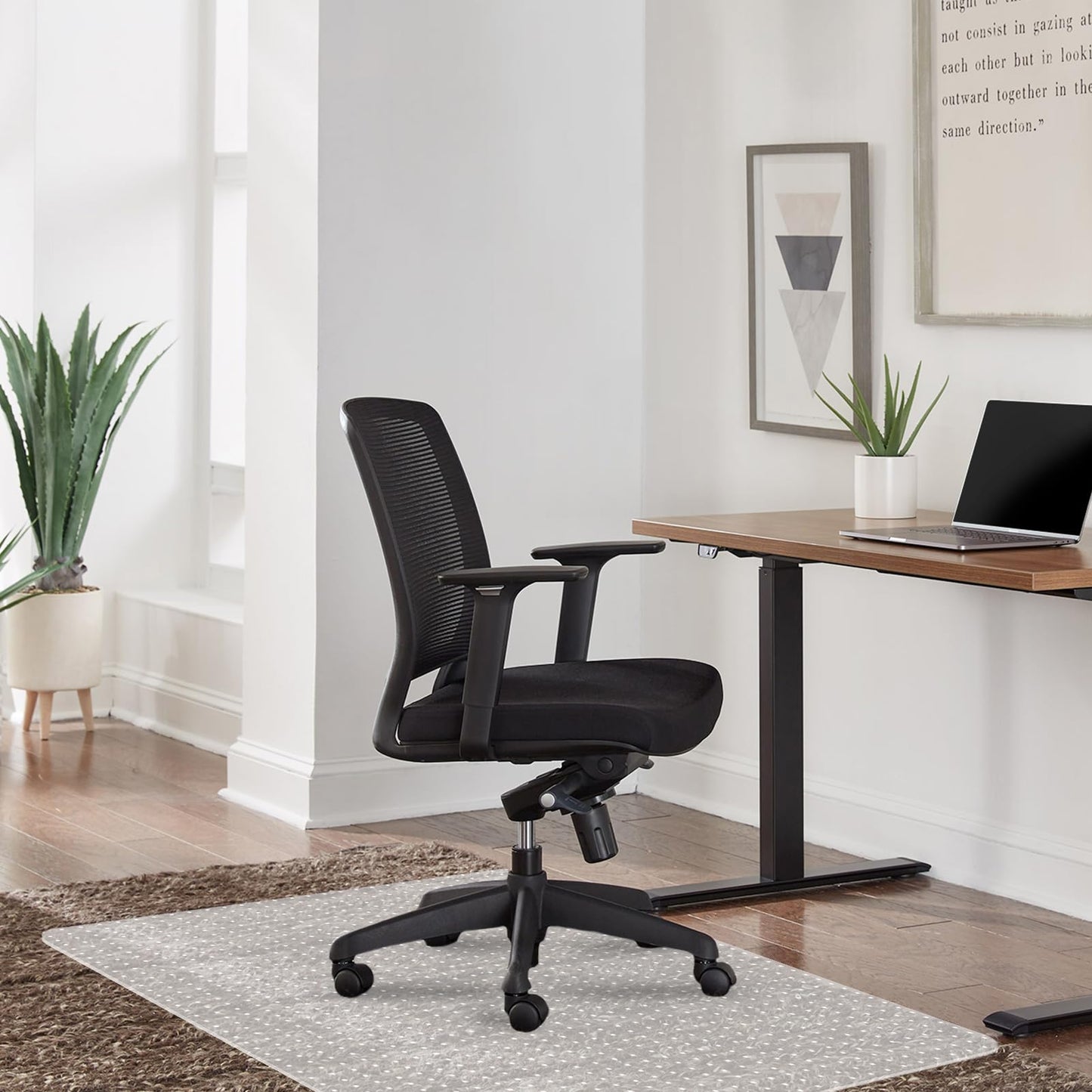 - MUEZDUR Carpet Protector Chair Mat | 90x120cm Rectangular -