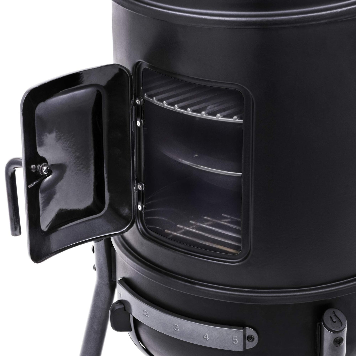 Char-Broil 140 871 - Traditional Bullet Smoker, black