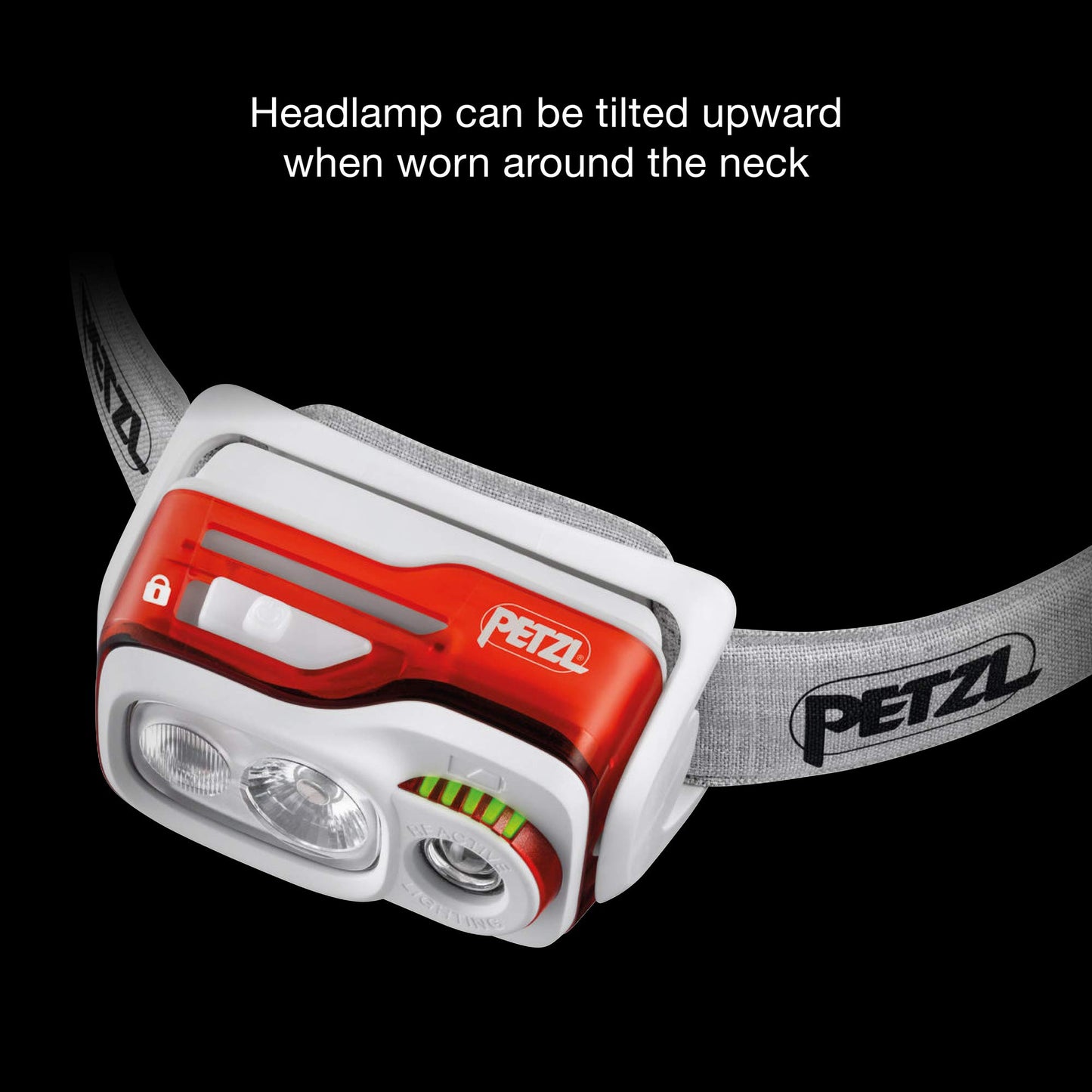 - Petzl Swift Headlamp RL | 12.5 cm | Blue -
