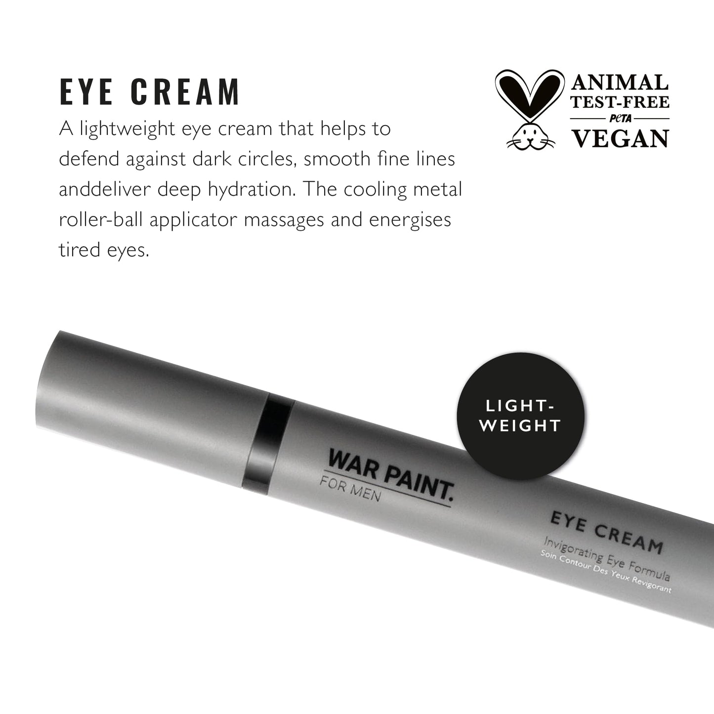 - Warpaint for Men Skincare Range Eye Cream