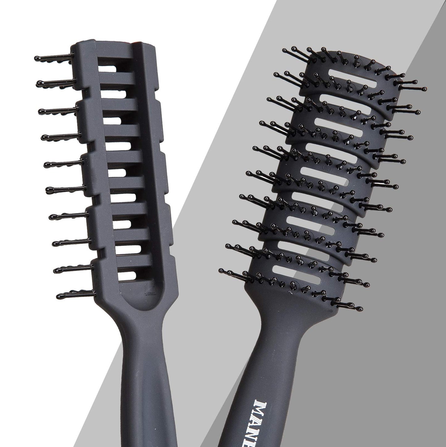 - MANEJACK Professional Men's Hair Brush  | Great Styling & Blow Drying Brush -