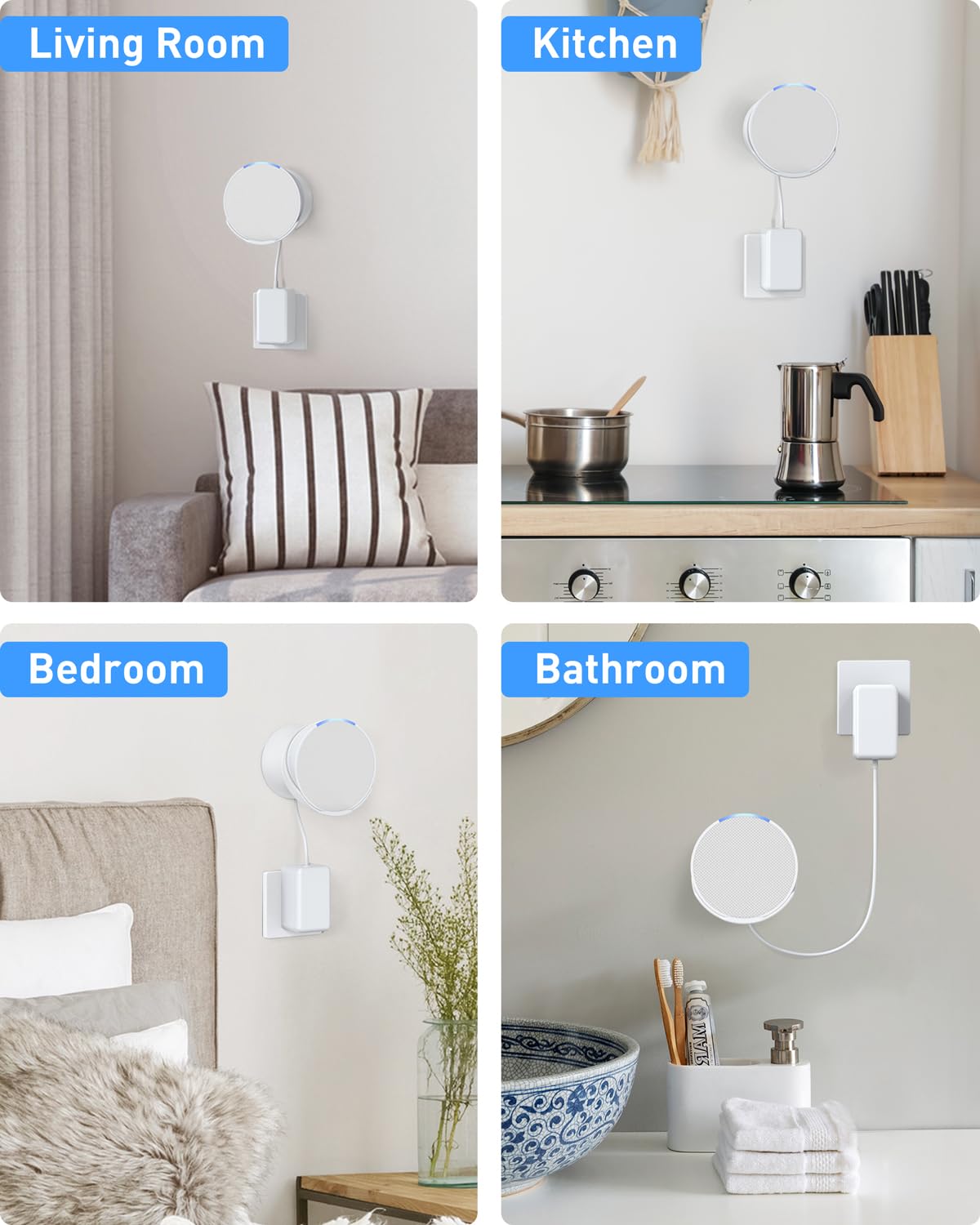 - Maxonar Wall Mount Compatible with Ech0 PoP, Holder for Ech0 PoP -