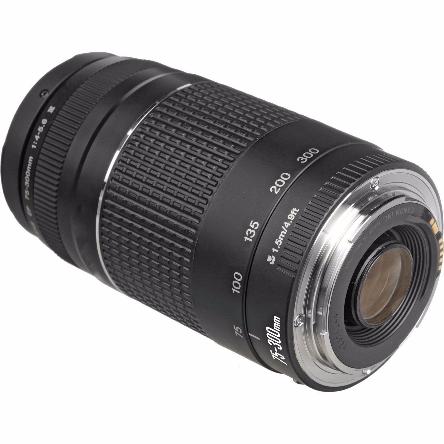 Canon EF 75-300mm f/4-5.6 III Telephoto Zoom Lens for Canon SLR Cameras Canon EOS 7D, 60D, EOS Rebel SL1, T1i, T2i, T3, T3i, T4i, T5i, XS, XSi, XT, XTi Digital SLR Cameras