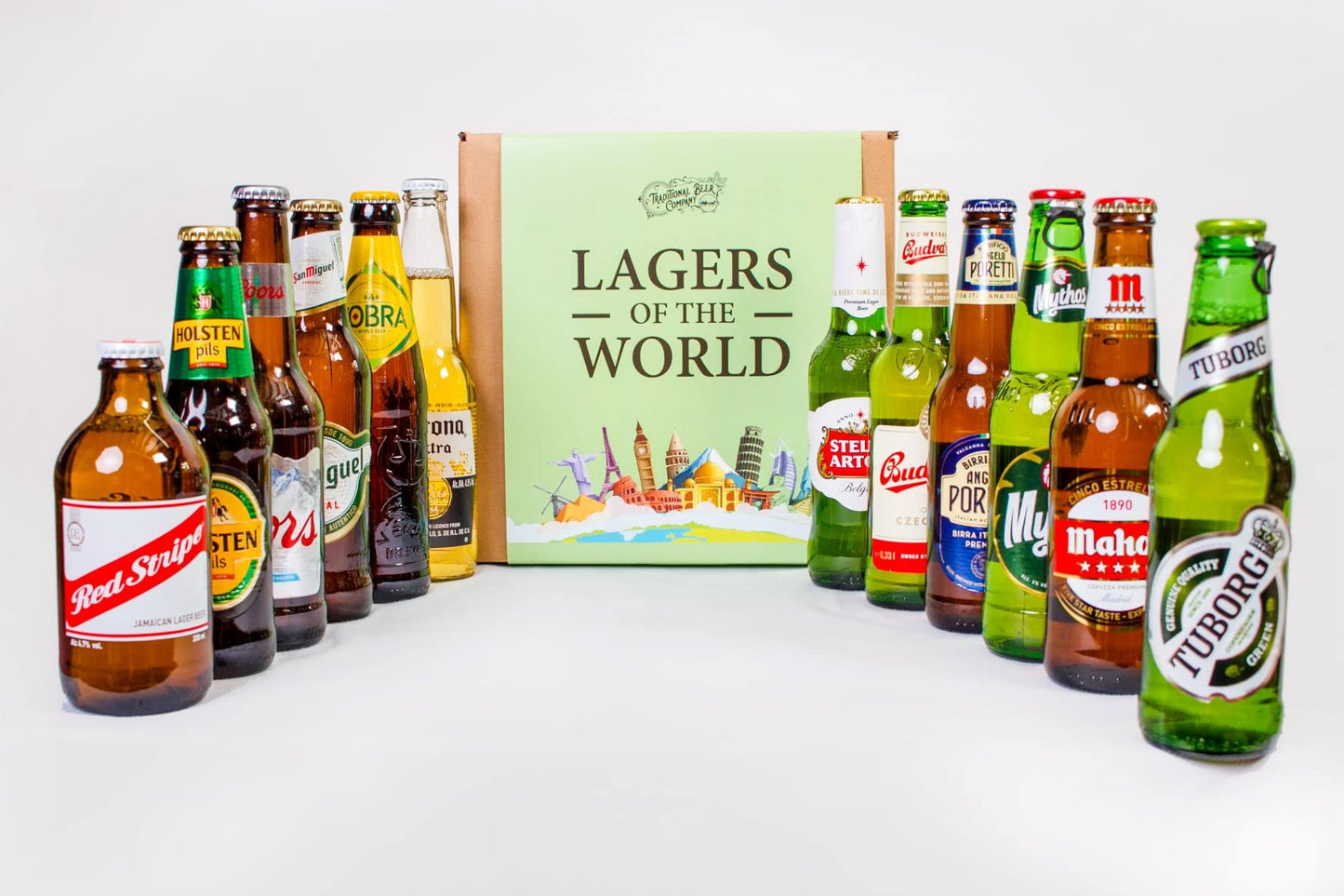 - Lagers Of the World | case of 12 Premium bottled beers -