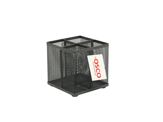 - OSCO Wiremesh Square Pen Pot | Graphite -