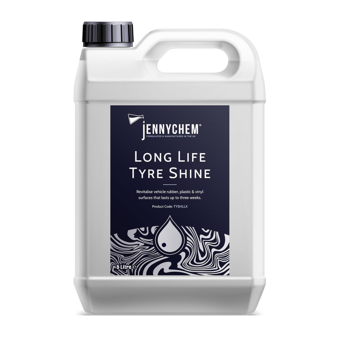 - Jennychem Car Tyre Shine | Easy to Use Tyre Dressing | 5L | Long-lasting Gel for Superior Cleaning -