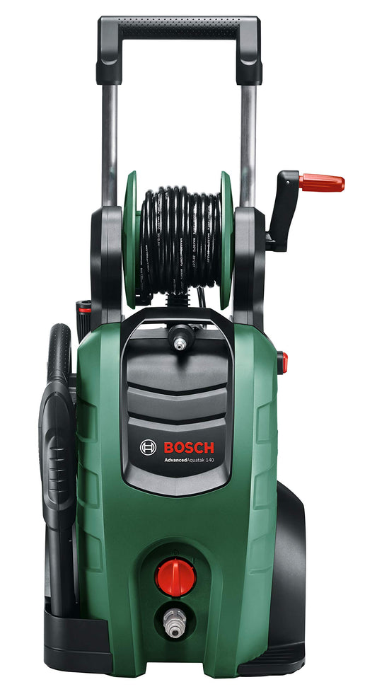 Bosch High Pressure Washer AdvancedAquatak 140 (2100 W, 140 Bar Pressure, Max. Flow Rate 450 l/h, Max. Flow Temperature: 40 °C, Hose Length 5 Metres, in Carton Packaging)