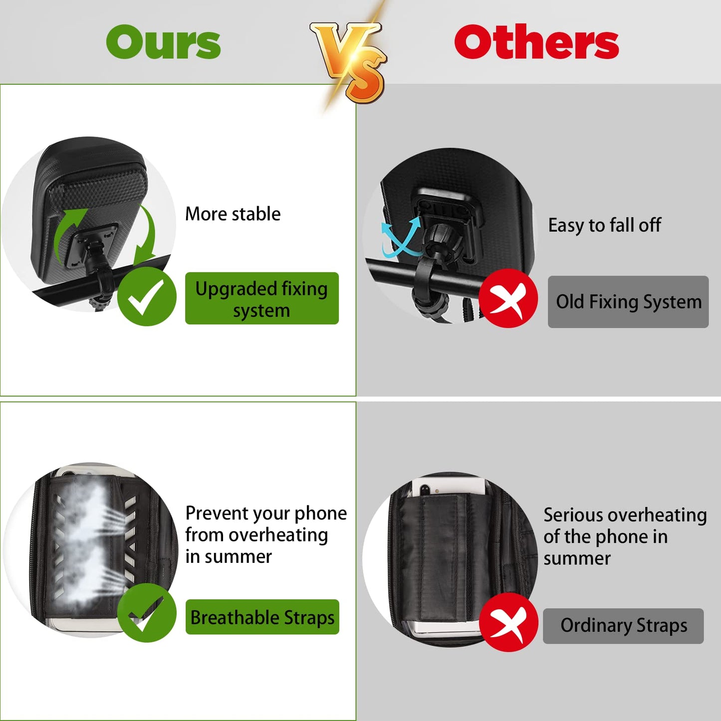 - LEMEGO Bike Phone Holder | Waterproof | Motorbike Phone Holder | Phone Holder For Bike -