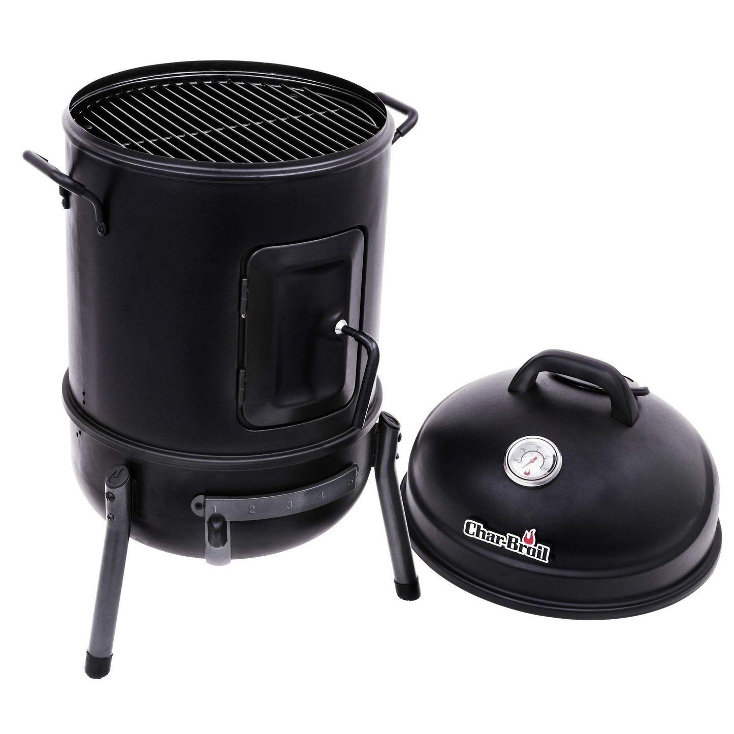 Char-Broil 140 871 - Traditional Bullet Smoker, black