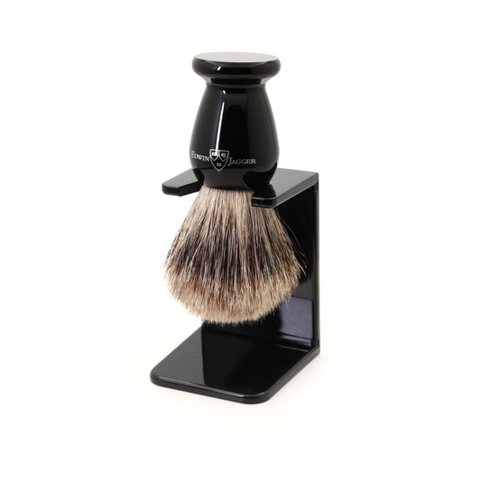 - Edwin Jagger 1EJ946SDS Classic Best Badger Hair Exfoliating Shaving Brush -