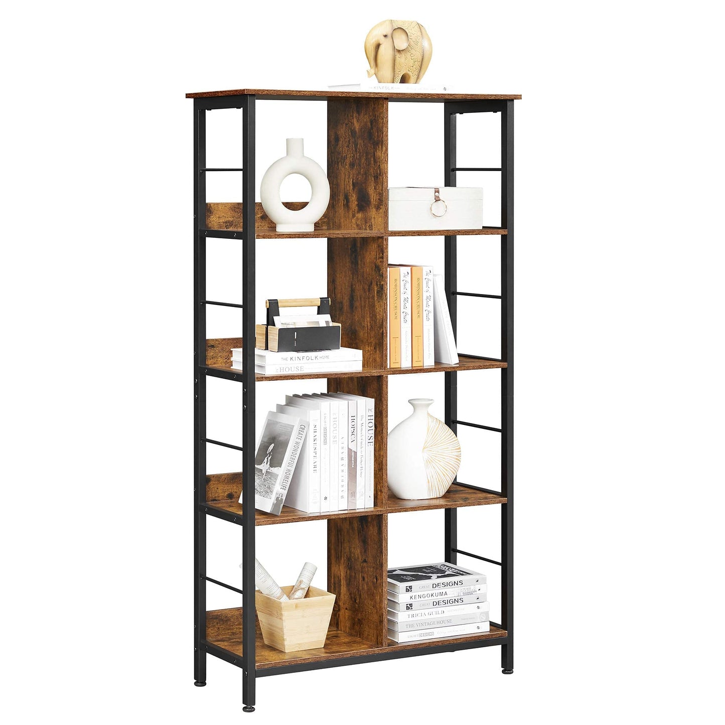 - VASAGLE Bookcase, Bookshelf, Ladder -