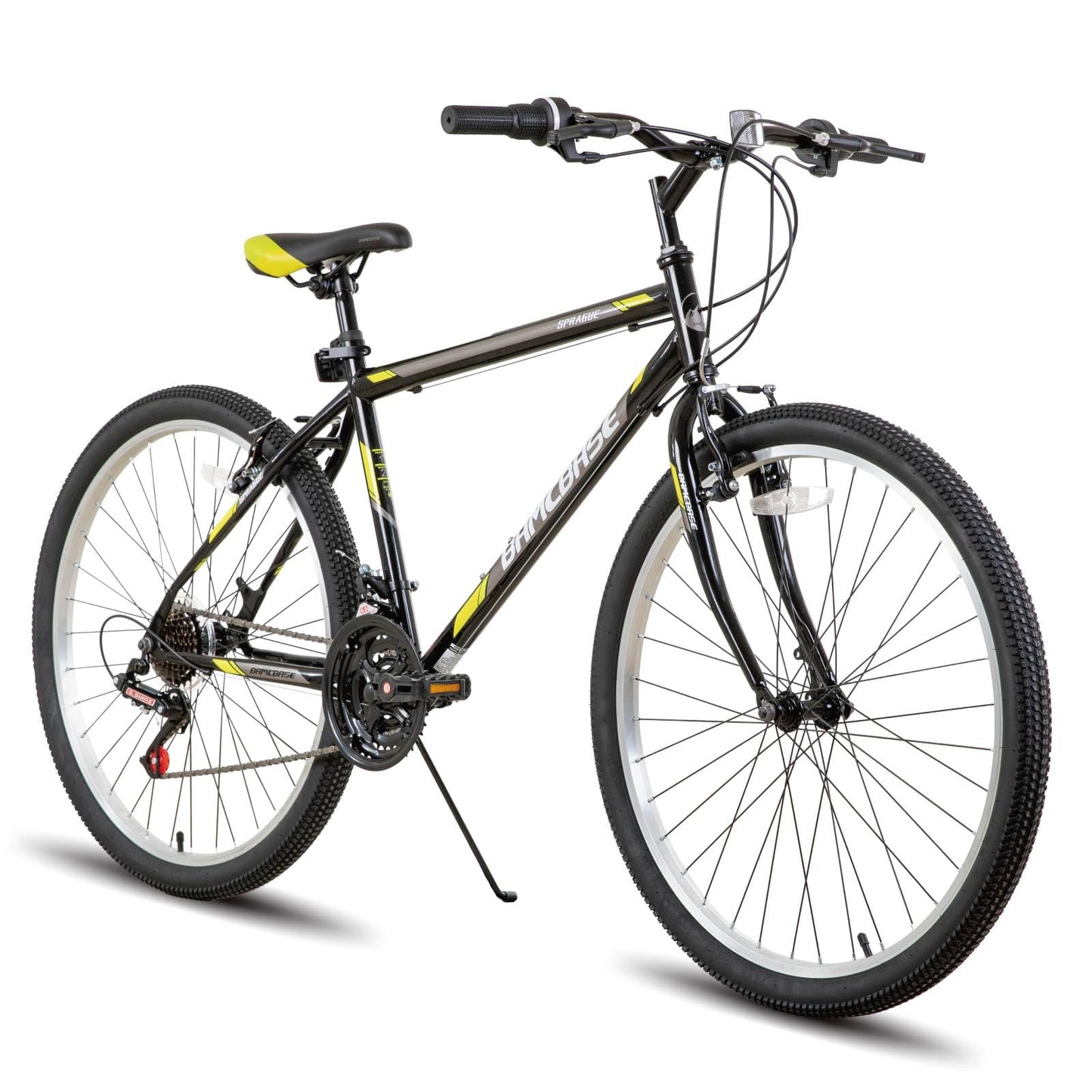 - Hiland 24 26 inch Mountain Bike | 21 Speeds High-Carbon Steel Frame | Sport Cycling MTB -