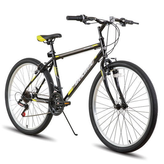 - Hiland 24 26 inch Mountain Bike | 21 Speeds High-Carbon Steel Frame | Sport Cycling MTB -