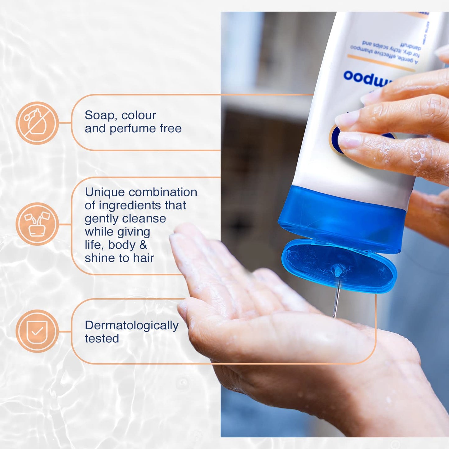 - E45 Dermatological Dry Scalp Shampoo 200 ml | E45 Shampoo For Dry Scalp Relief –