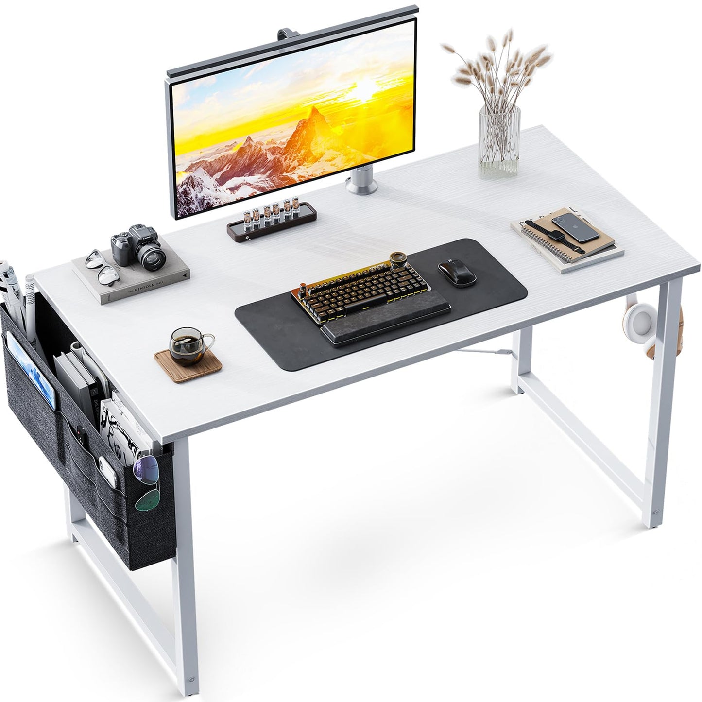 - ODK Computer Desk 40 Inch| Small Office Desk for Home Office -