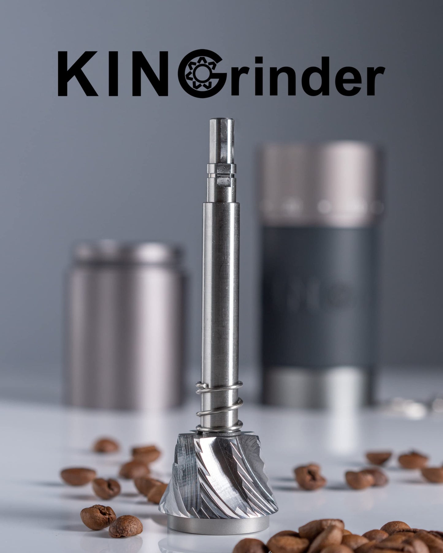 - KINGrinder K6 Straight Handle Manual Coffee Grinder | 200 Adjustable Grinding Levels For Aeropress, French Press, Drip & Espresso -