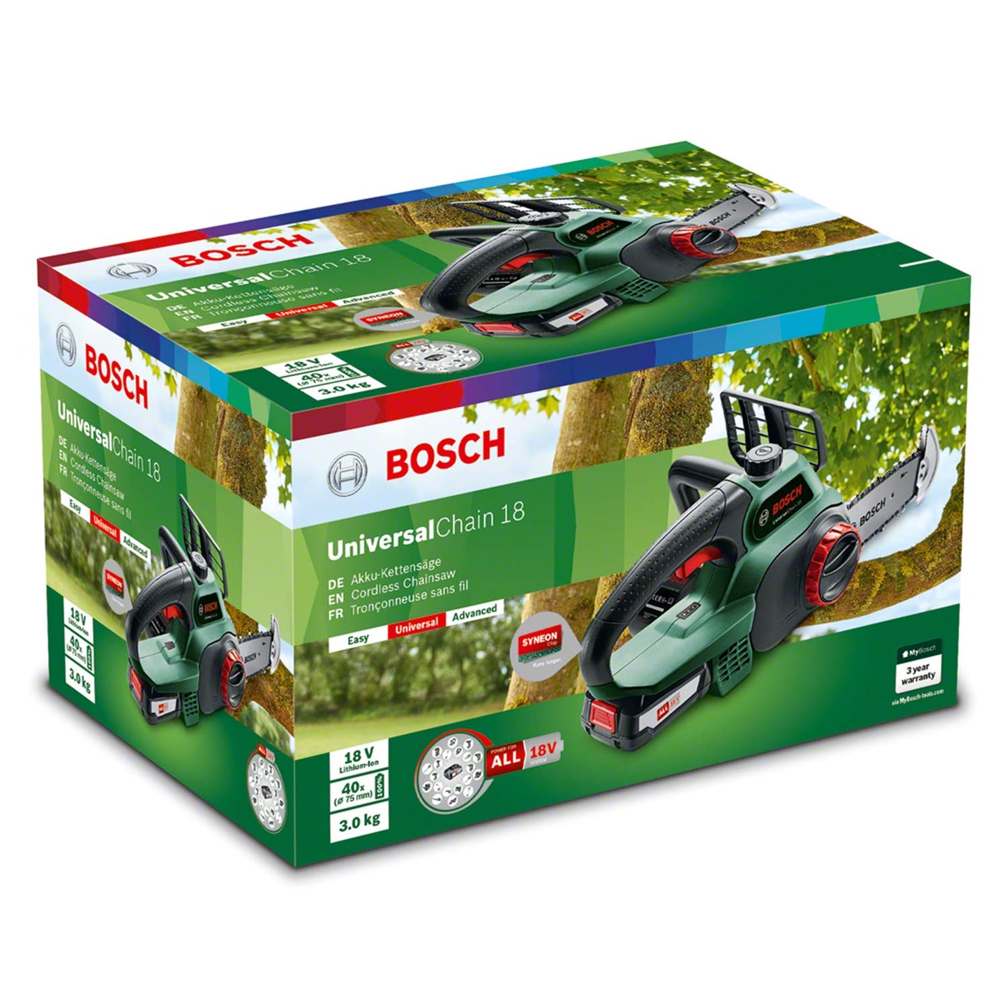 Bosch UniversalChain 18 (1 x 2.5 Ah)