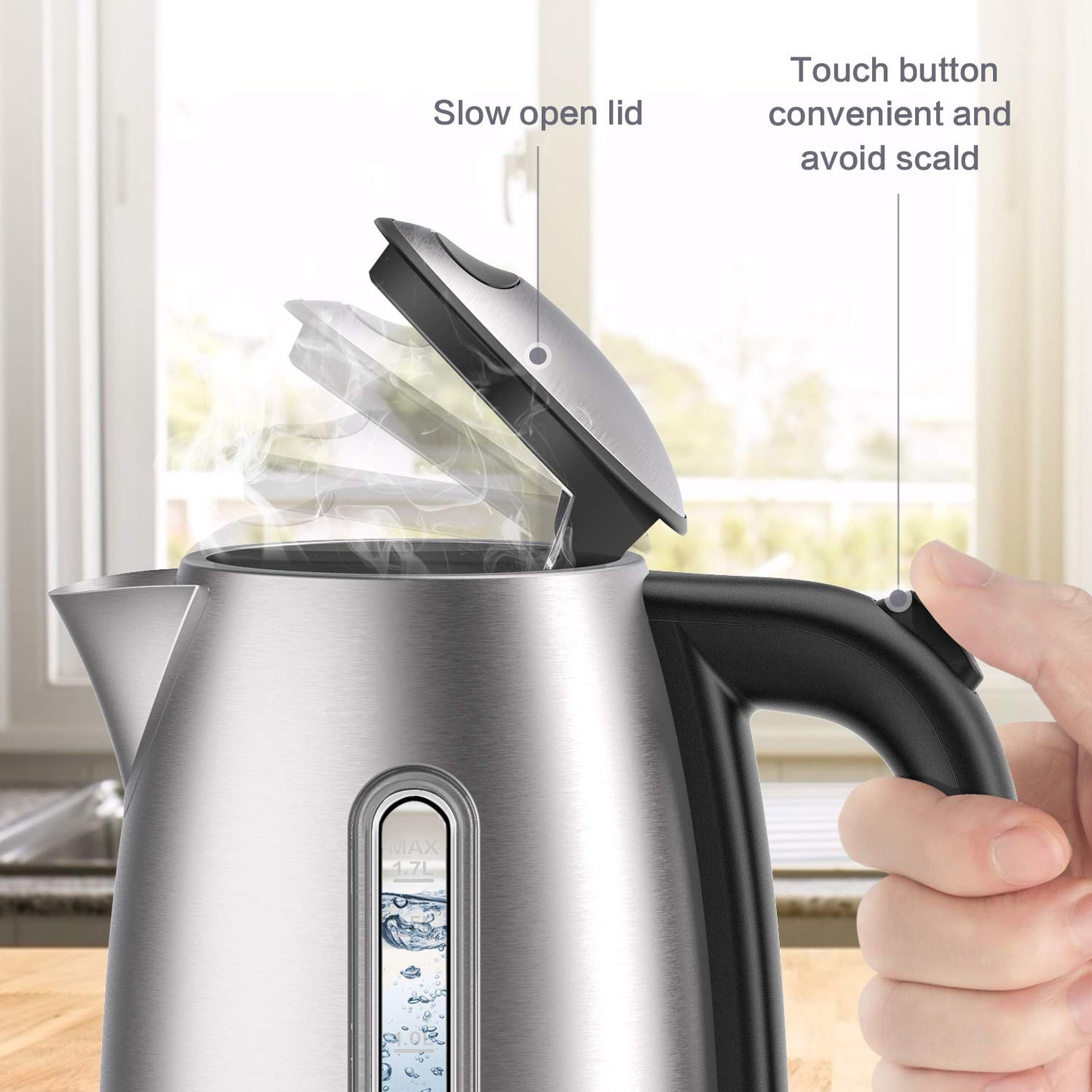 - Smart Kettle by WeeKett | Voice control with Amazon Alexa |Google & Siri -