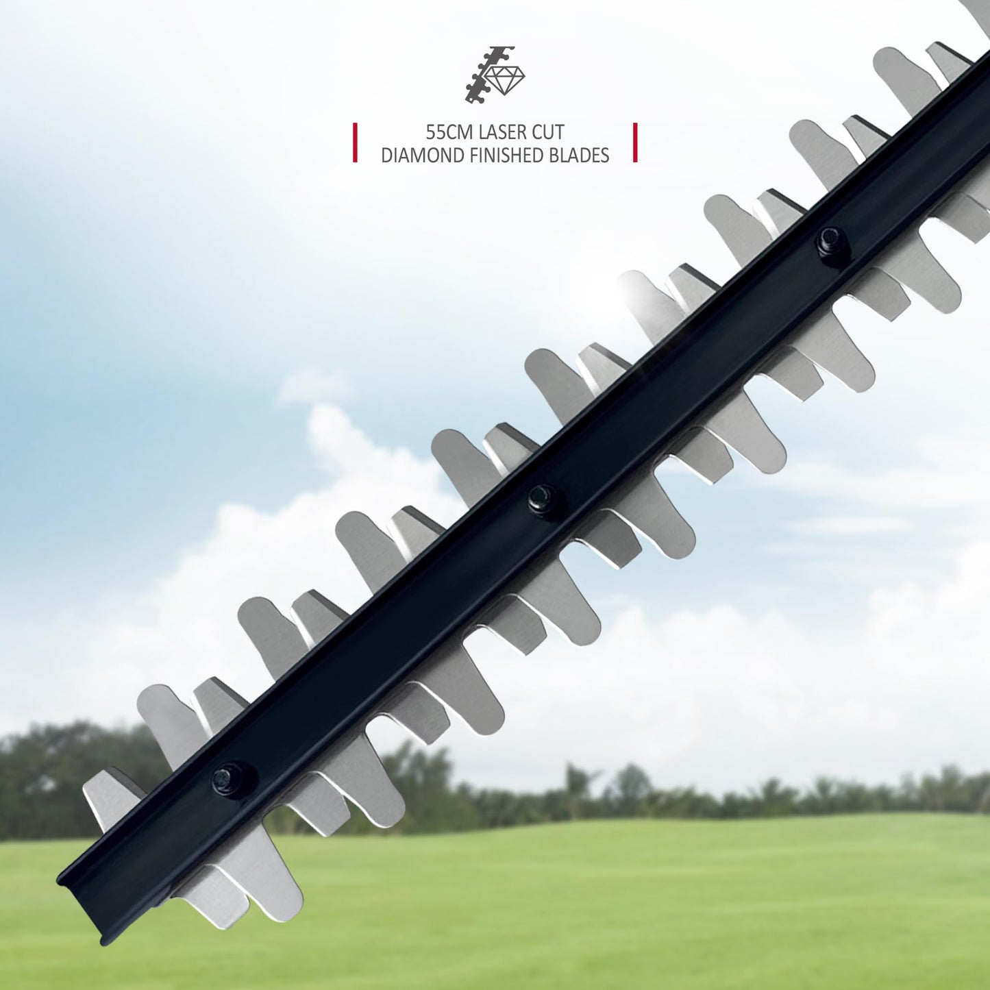 - NETTA Hedge Trimmer and Cutter | 500W | 500mm Diamond Cutting Blade -
