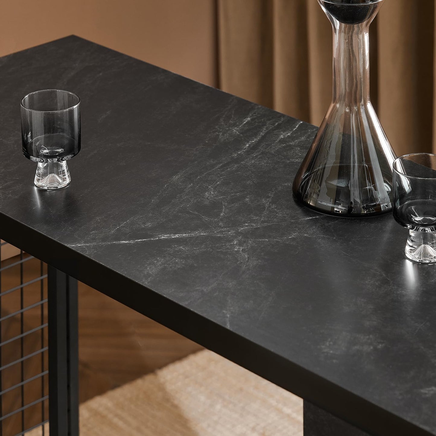 - SoBuy FWT100-SCH | Kitchen Breakfast Bar Table | Dining Table Coffee Bar -