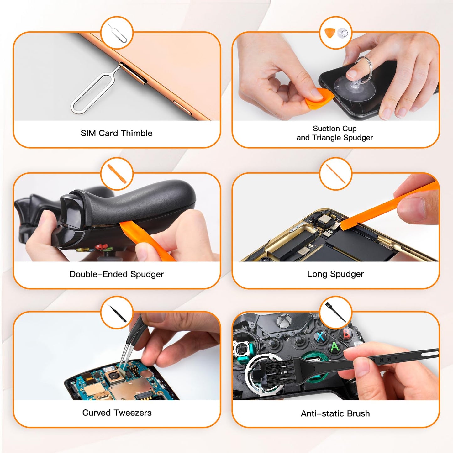 - JOREST 38Pcs Precision Screwdriver Set | Tool Kit With Security Torx T5 T6 T8 T9 -