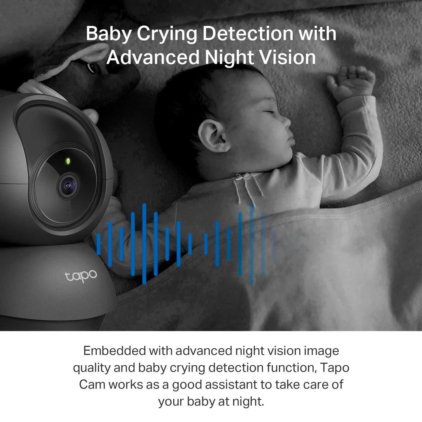 - Tapo Indoor Camera for Security | Wifi Camera | 2K | 360° Baby and Pet Monitor -