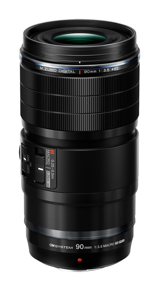 - M.Zuiko Digital ED 90mm | F3.5 Macro IS PRO tele-macro lens -