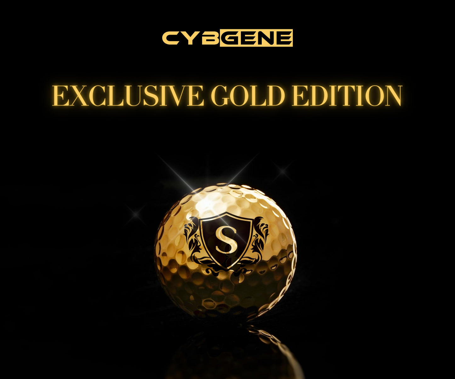 CybGene Golf Gifts for Men Unique, Personalised Coloured Golf Balls, Cool Accessories for Golf Lovers, Golfers, for Birthday and Christmas