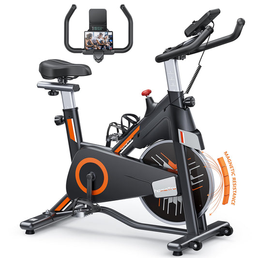 - Exercise Bike, 150KG Weight Capacity Indoor Cycling Bikes -
