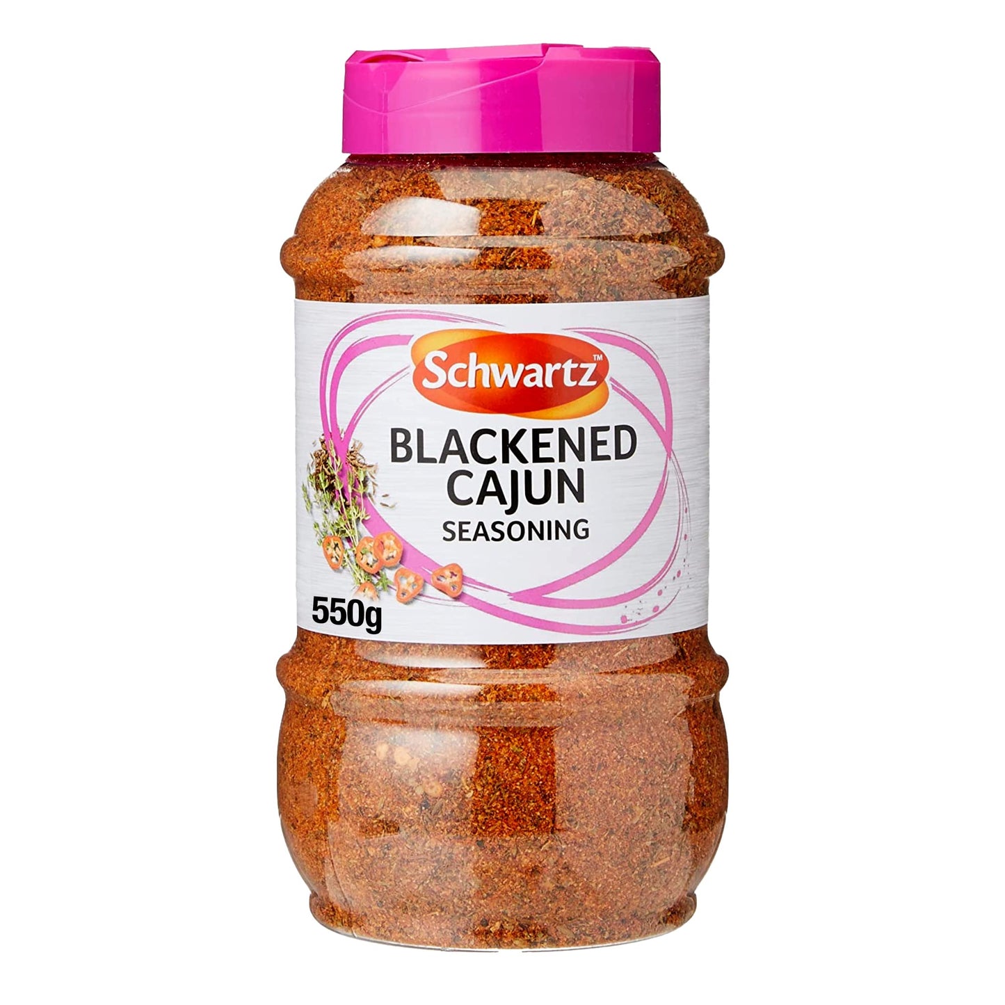 - Schwartz Blackened Cajun Seasoning | Expertly Blended with Chilli Powder -