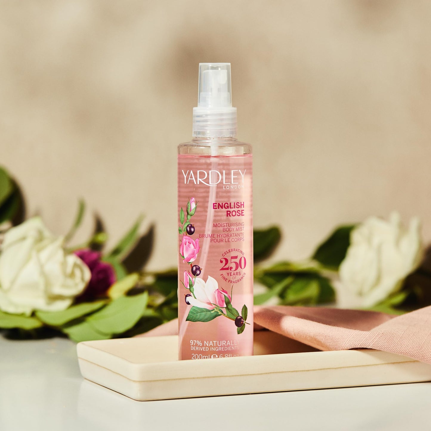 - Yardley London English Rose Fragrance Mist 200 ml