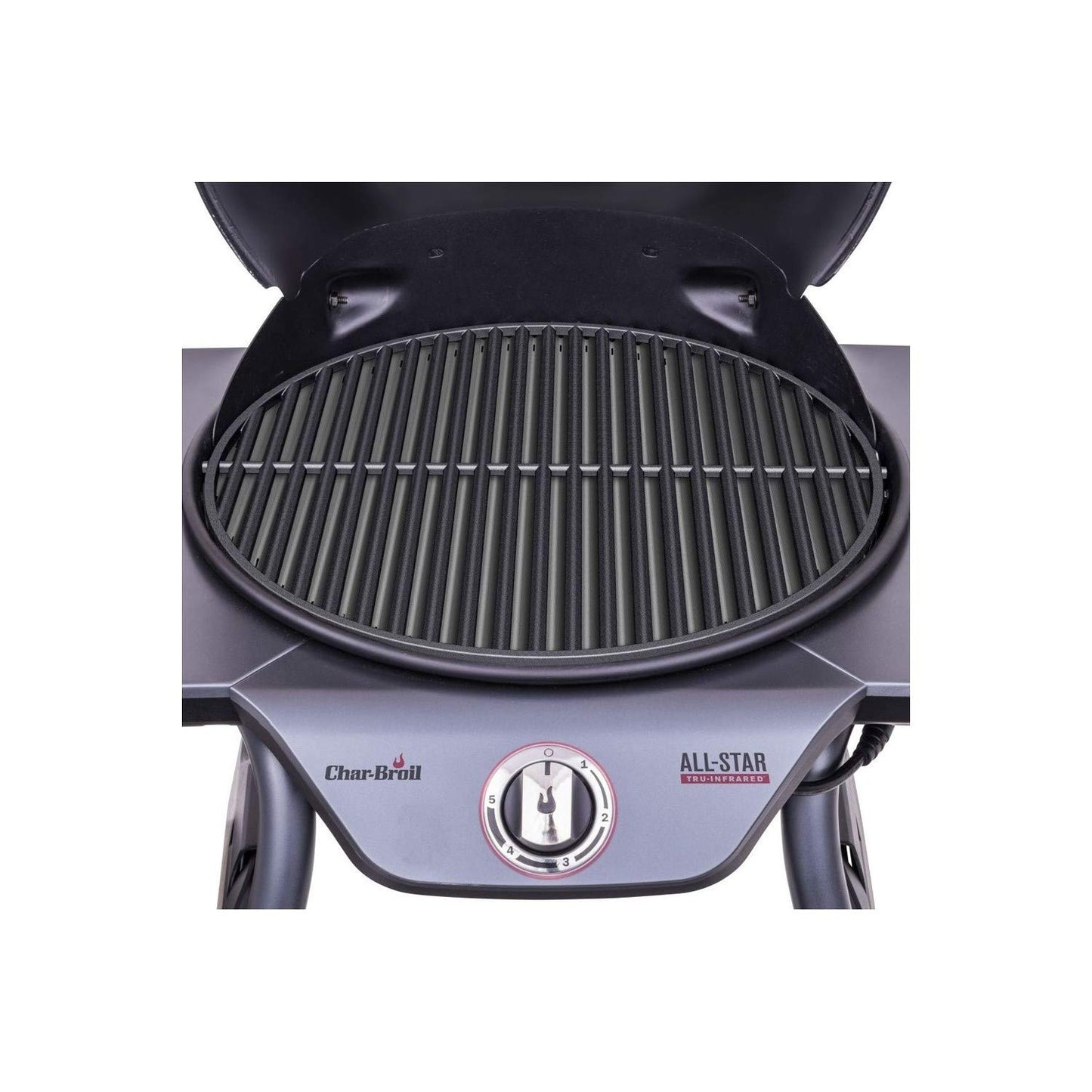 Char-Broil 140 892 - All-star 125 Electric Barbecue Grill, Black/Aluminum