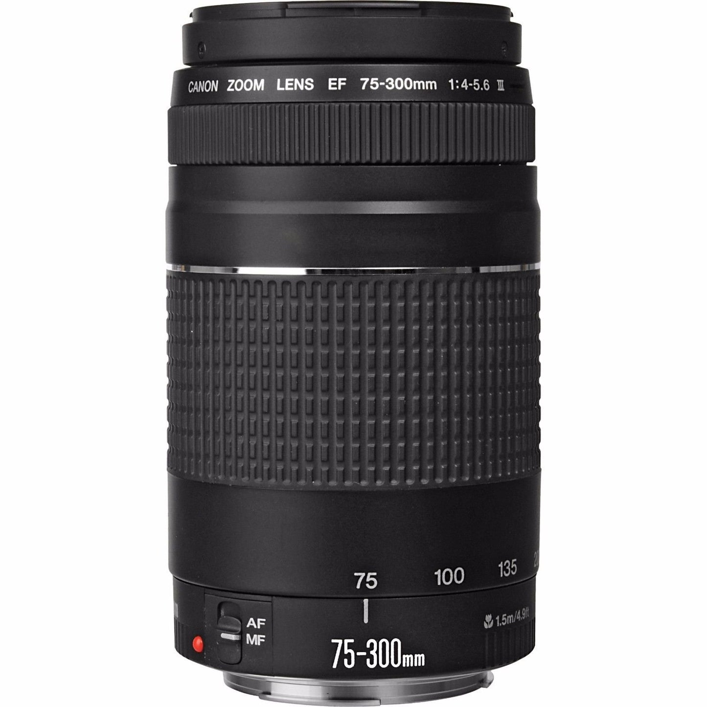 Canon EF 75-300mm f/4-5.6 III Telephoto Zoom Lens for Canon SLR Cameras Canon EOS 7D, 60D, EOS Rebel SL1, T1i, T2i, T3, T3i, T4i, T5i, XS, XSi, XT, XTi Digital SLR Cameras