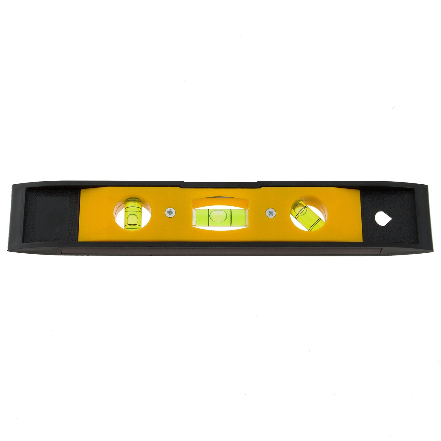 Coral 57300 Essentials Torpedo Spirit Level with Vertical Horizontal and 45 Degree Vials and Magnetic Base 9 inch