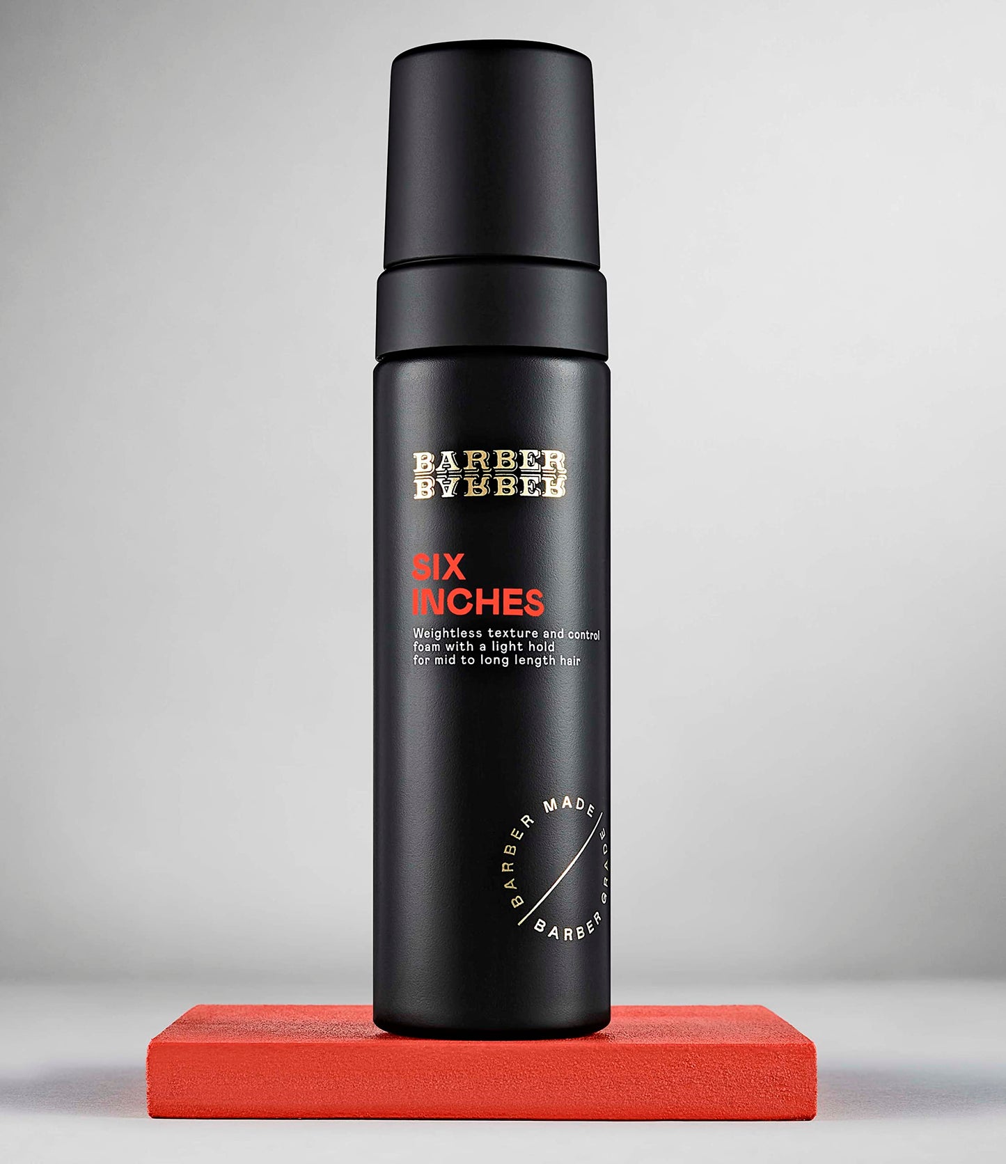 - Six Inches | Weightless Texture Foam | Medium Hold | Long Lasting -