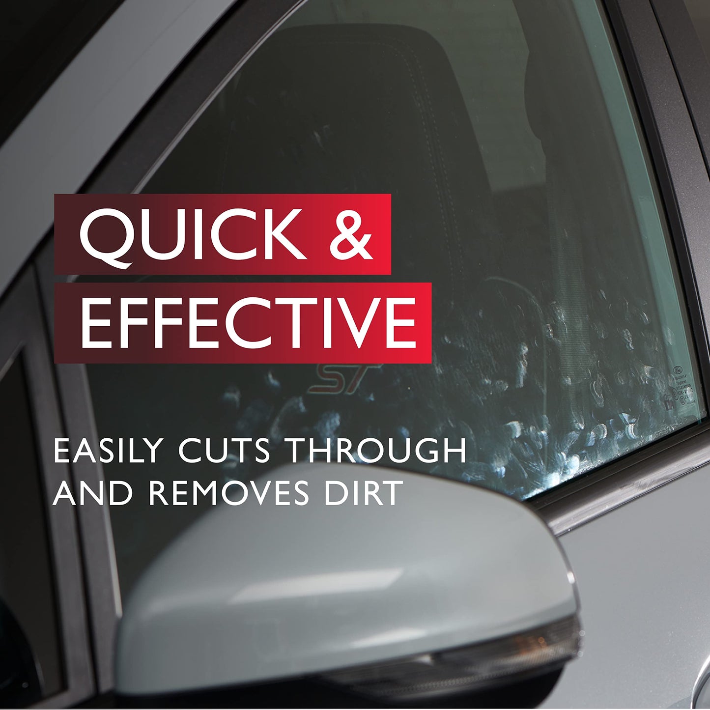 Autoglym Fast Glass, 500ml - Car Window Cleaner for Windscreen, Windshield, Window Cleaning, Mirrors and More